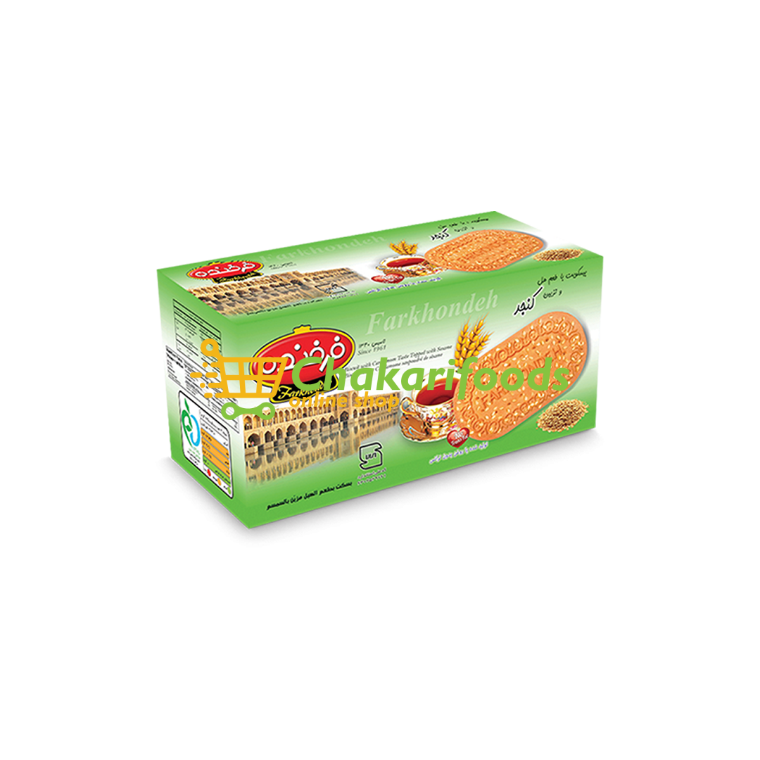 Farkhondeh Kekse mit Kardamom-بیسکوئیت