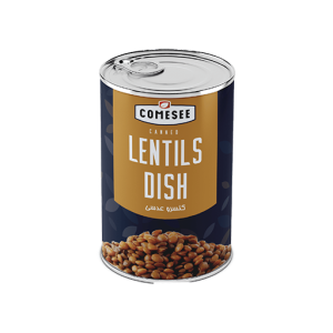 Dampfgegarte Linsen-عدس